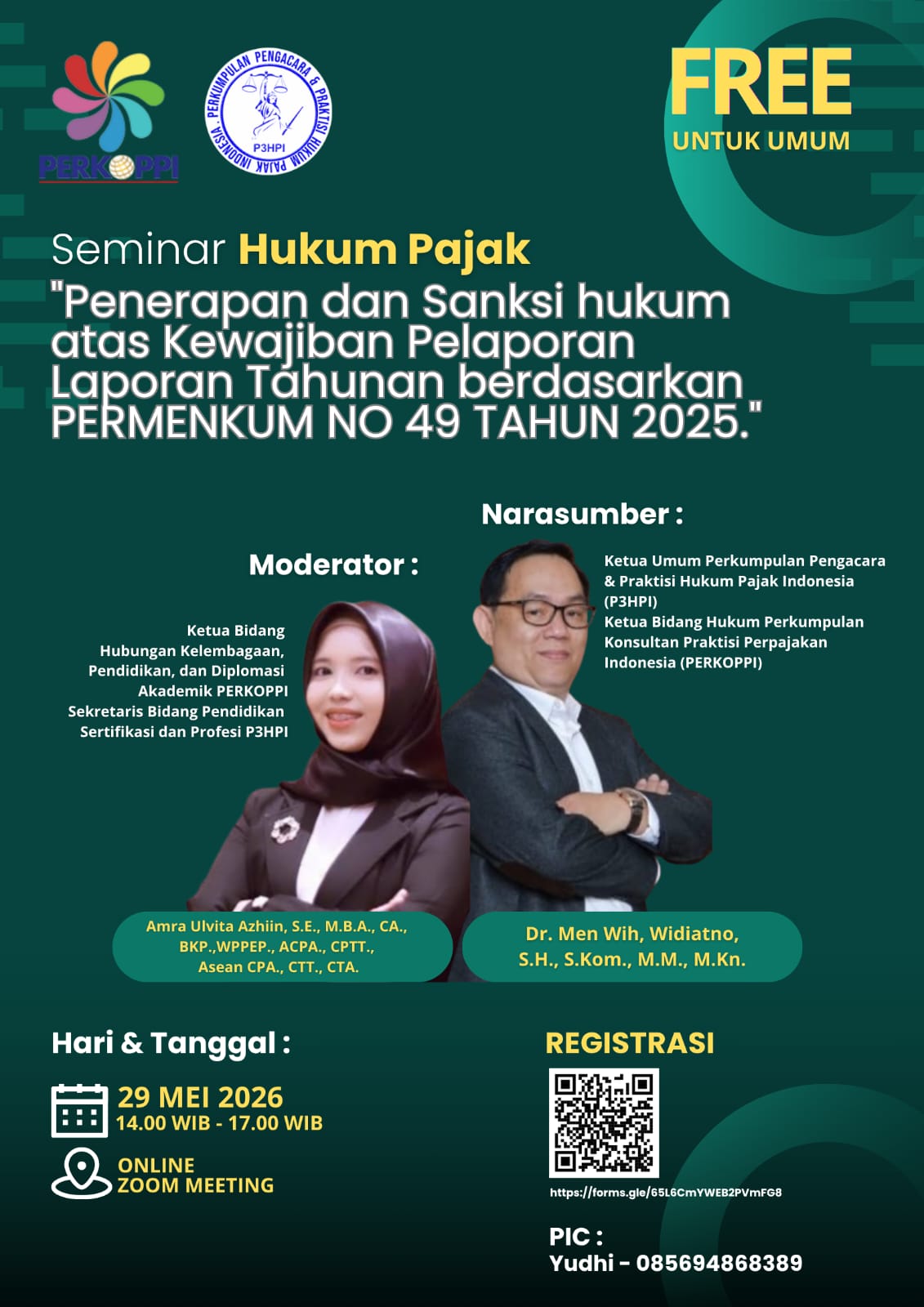 " Penerapan dan Sanksi hukum atas  Kewajiban Pelaporan Laporan Tahunan  berdasarkan PERMENKUM NO 49 TAHUN 2025."